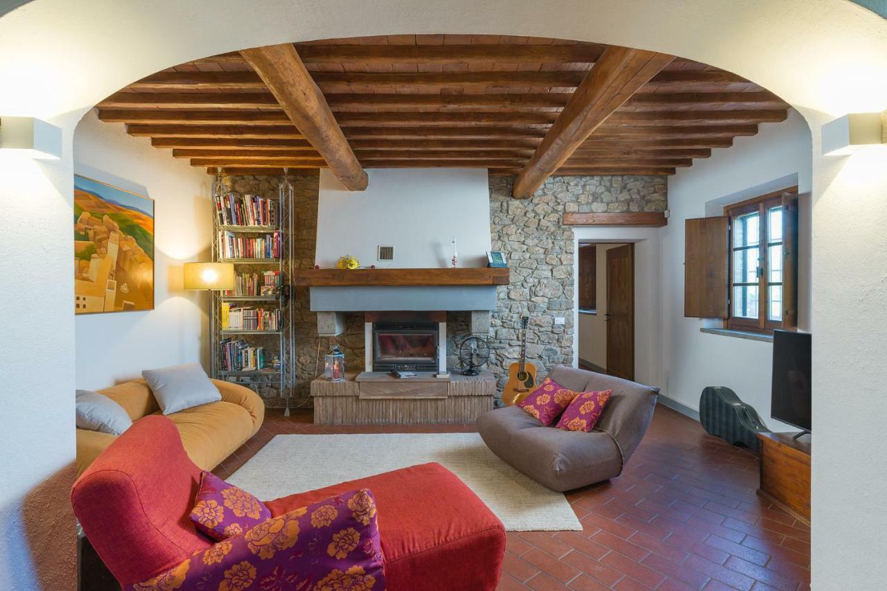 Villa La Coccola Poggibonsi Bagian luar foto